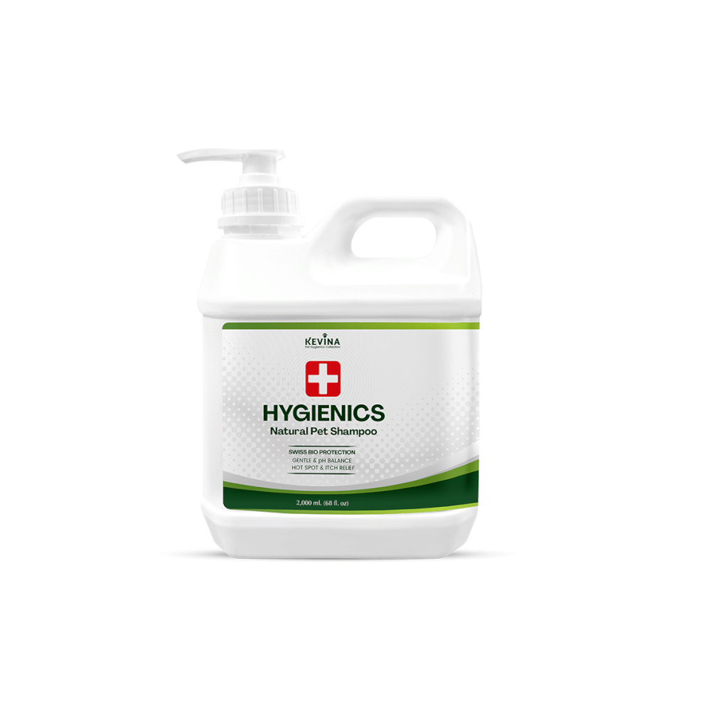แชมพูสุนัขและแมว KEVINA สูตรฆ่าเชื้อ HYGIENICS ขนาด 2 ลิตร_0
